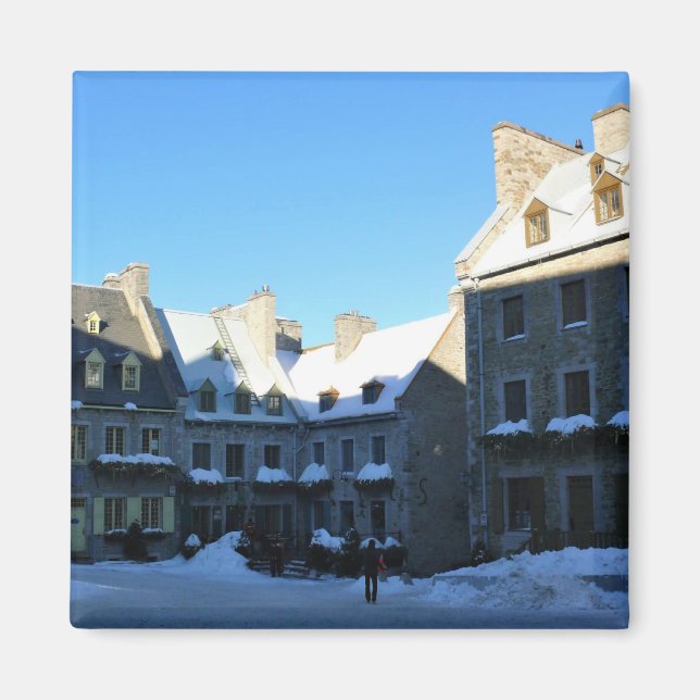 Aimant Old Québec, Québec, Canada (Devant)