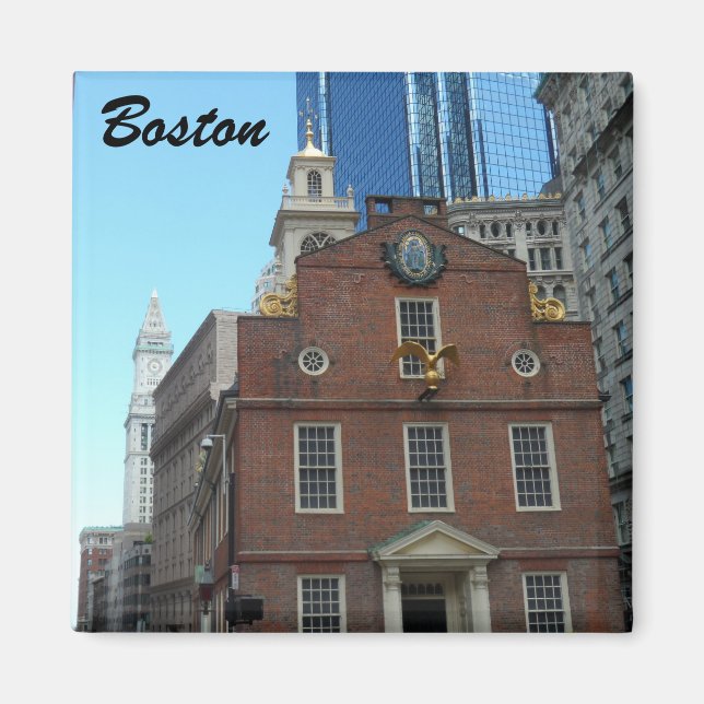 Aimant Old State House, Boston (Devant)
