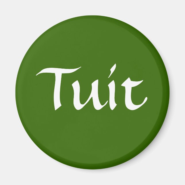 Aimant Olive Green Tuit (Devant)