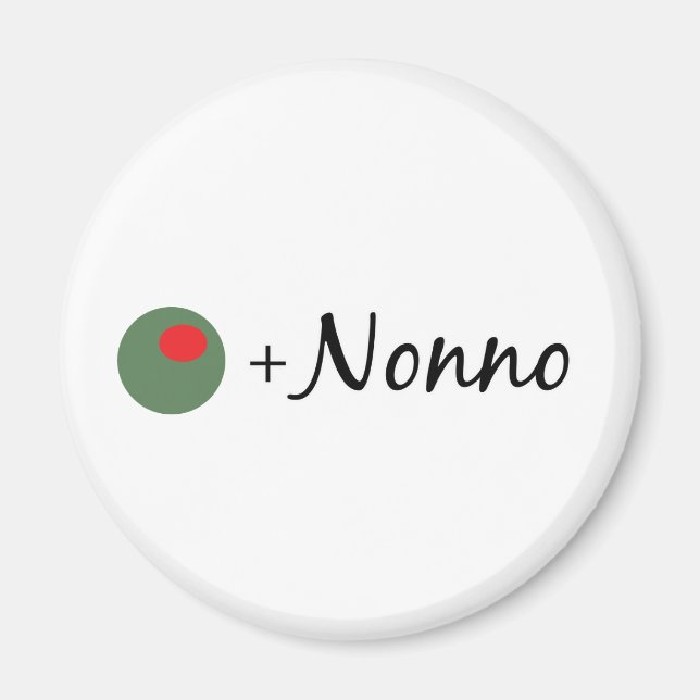Aimant Olive Nonno (Devant)