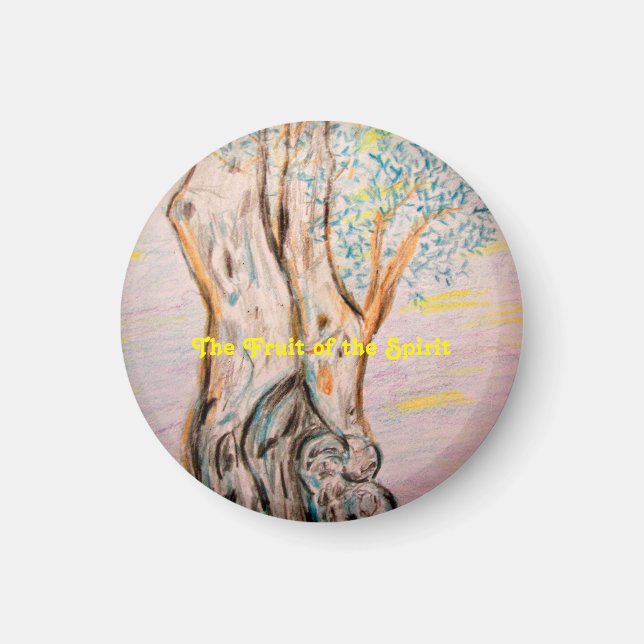 Aimant Olivier le fruit de l'esprit (Devant)