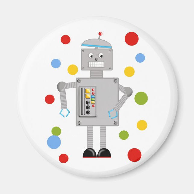 Aimant Ollie Le Robot (Devant)