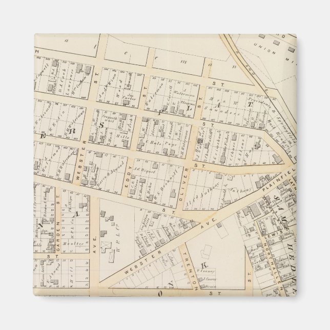 Aimant Olneyville Providence Rhode (Devant)