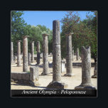 Aimant Olympia antique - Péloponnèse<br><div class="desc">Ruines de l'antique Olympie - Péloponnèse</div>