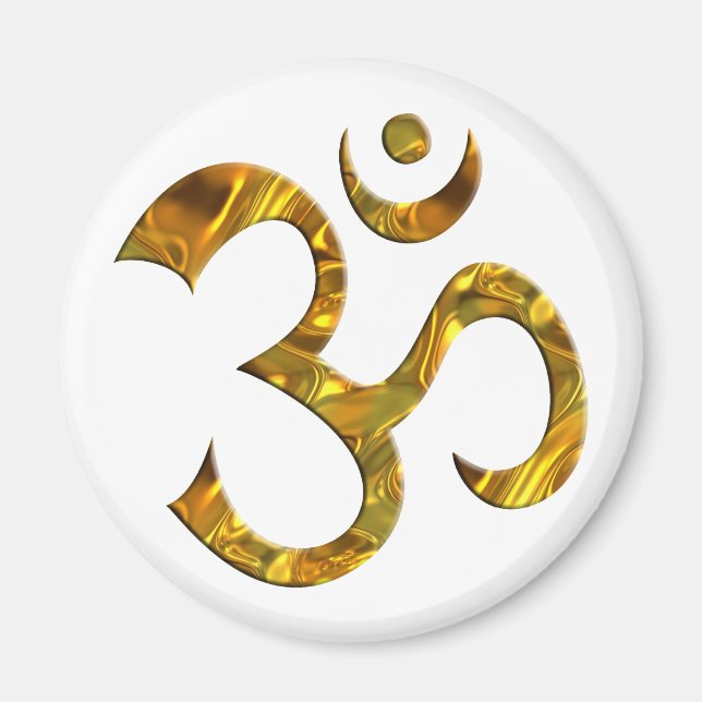 AIMANT OM / AUM - OR (Devant)