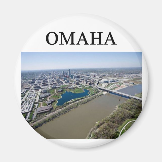 Aimant OMAHA nebraska (Devant)