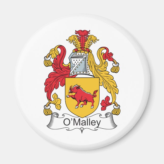 Aimant O'Malley Family Crest (Devant)