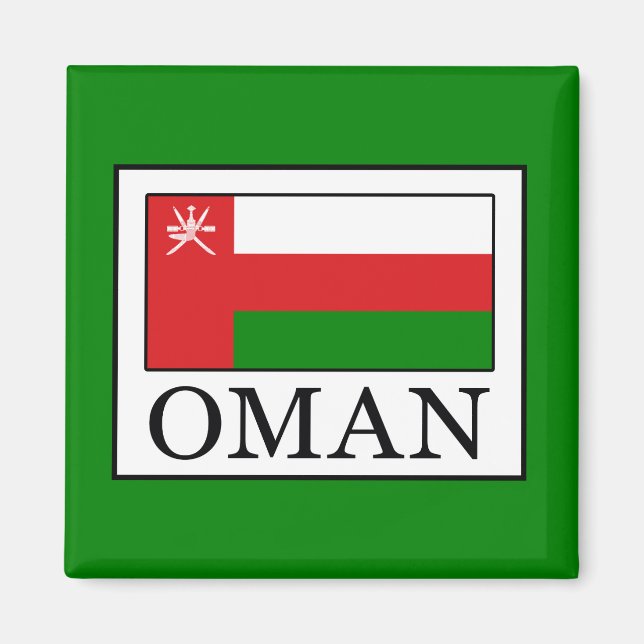 Aimant Oman (Devant)