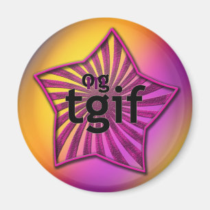 Aimant OMG ! tgif