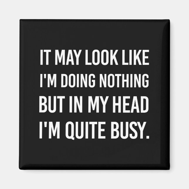 Aimant On dirait que je ne fais rien. (Devant)