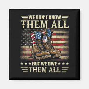 Aimant On ne sait pas mais on leur doit Memorial Day USA