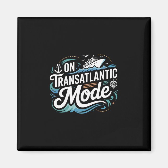 Aimant On Transatlantic Mode Shirt Transatlantics Shirts  (Devant)