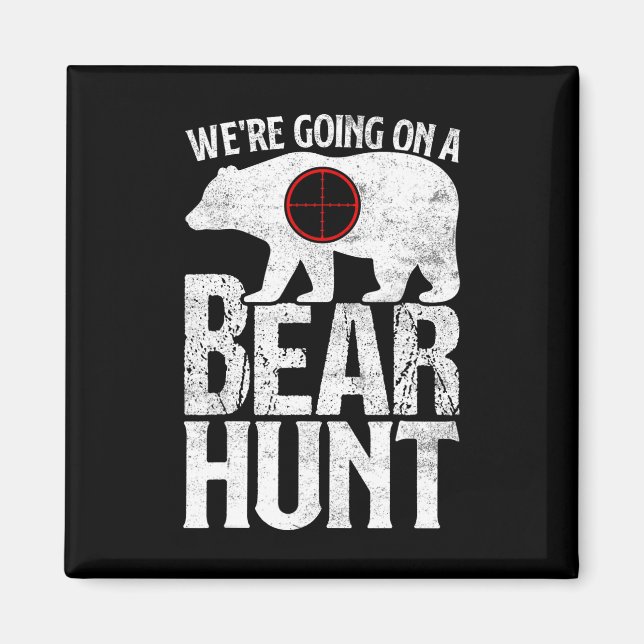 Aimant On va à la chasse aux ours (Devant)