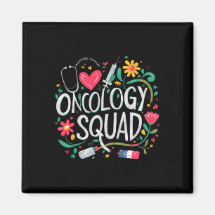 Aimant Oncologie Équipe Oncologie Infirmière Équipage Onc