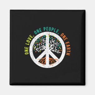 Aimant One Love One People One Earth Journée Internationa
