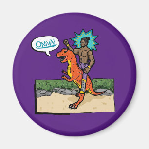 Aimant ONIVA! Dino Lutteur