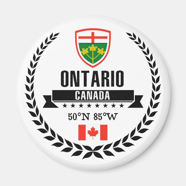Aimant Ontario (Devant)