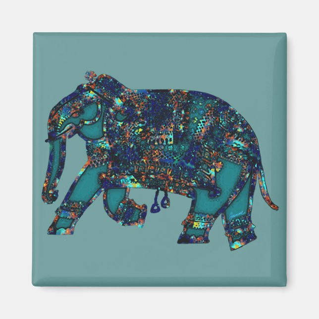 Aimant Onyx Elephant (Devant)
