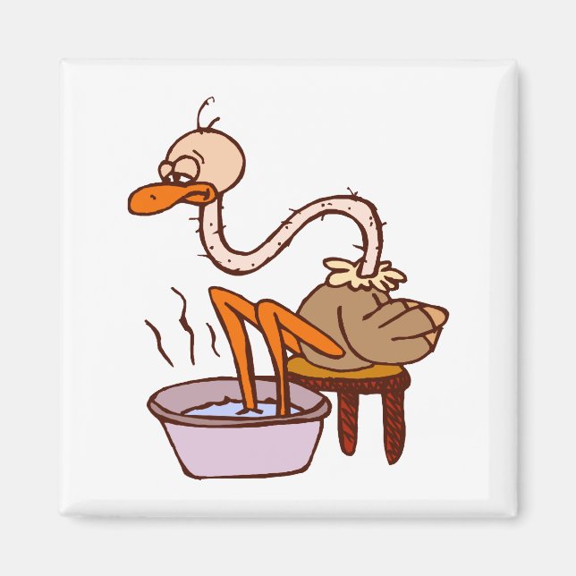 Aimant Oogie Ostrich (Devant)