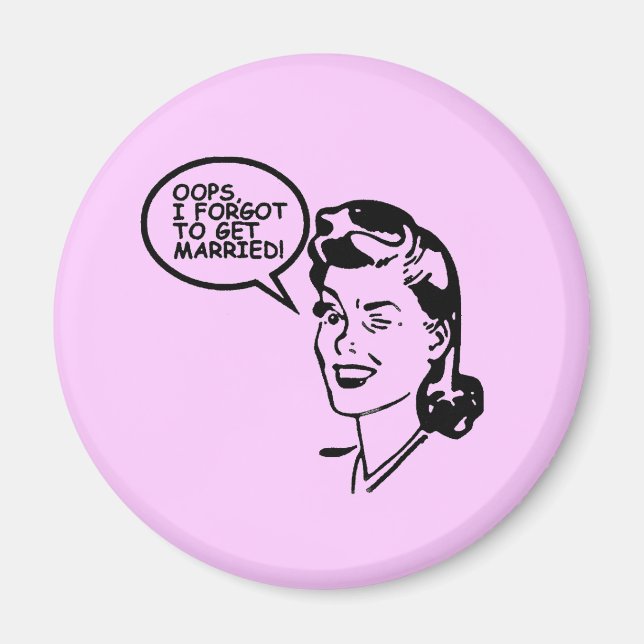 Aimant oops ioublié - Customisé (Devant)