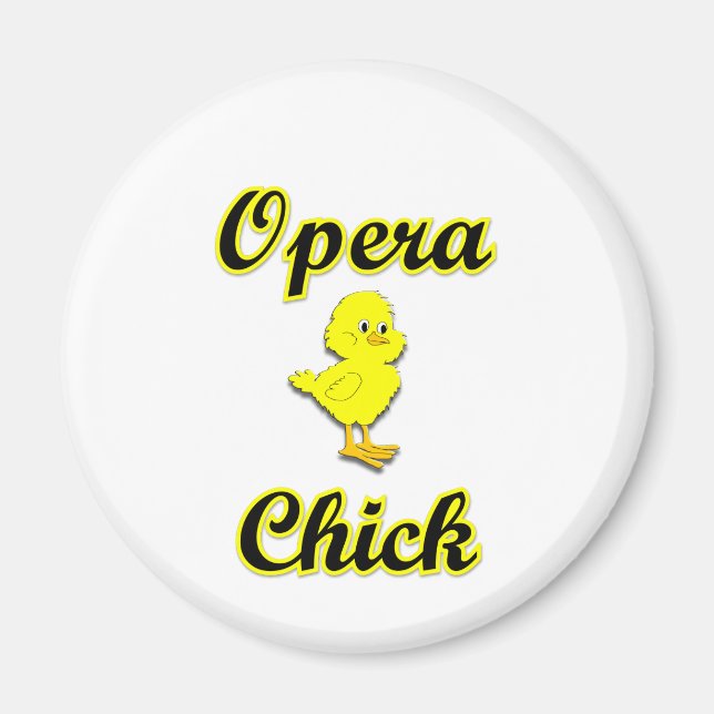 Aimant Opéra Chick (Devant)