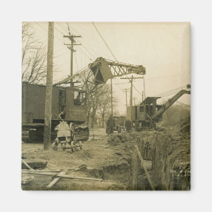 Aimant OPÉRATEUR DE CÂBLES DE CRANE DU Nord-Ouest EXPLOIT