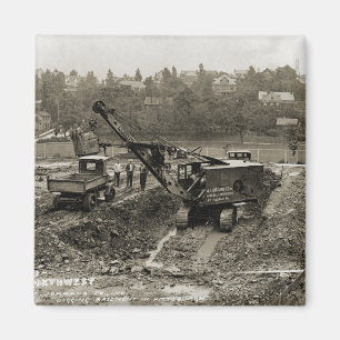 Aimant OPÉRATEUR DE CÂBLES D'EXPLOITATION DE CRANE DU Nor