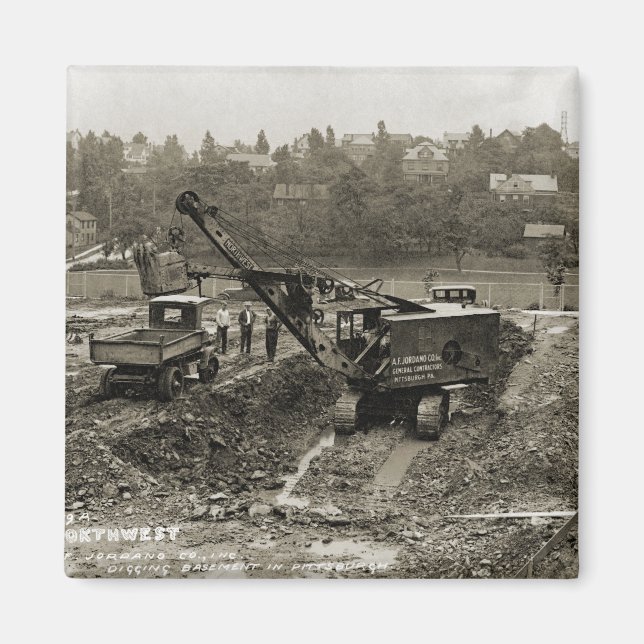 Aimant OPÉRATEUR DE CÂBLES D'EXPLOITATION DE CRANE DU Nor (Devant)