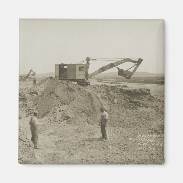 Aimant OPÉRATEUR DE CÂBLES D'EXPLOITATION DE CRANE DU Nor (Devant)