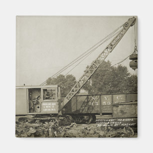 Aimant OPÉRATEUR DE CÂBLES D'EXPLOITATION DE CRANE DU Nor