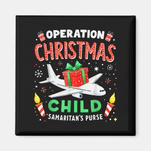 Aimant Opération Enfant de Noël Sac à main des Samaritain