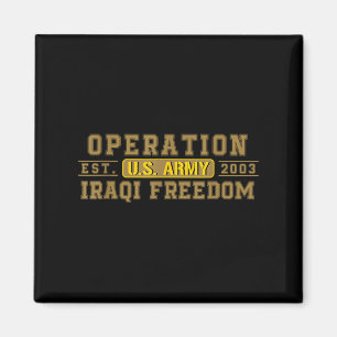 Aimant Opération Liberté Irakienne Vétérinaire Combattez 