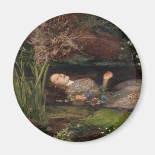 Aimant Ophélie par John Everett Millais