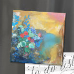 Aimant Ophélie parmi les fleurs | Odilon Redon<br><div class="desc">Fine art postcard of Ophelia Among the Flowers (1905-1908) by French artist Odilon Redon. Original is oil pastel on paper. Click Customize It to add your own text or personalize the design.</div>