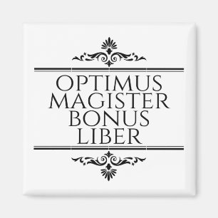 Aimant Optimus Magister Bonus Liber