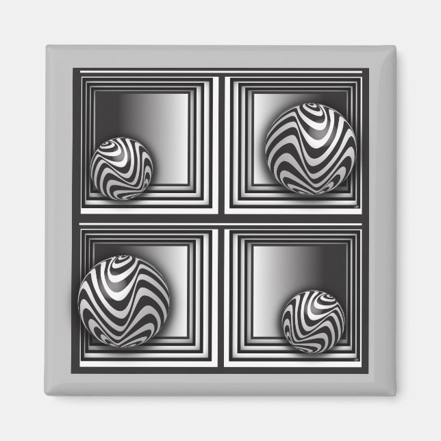 Aimant Optique via Formes (Devant)