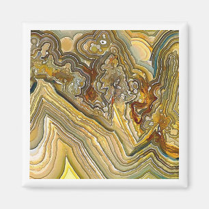 Aimant Opus fol 01 d'agate de dentelle d'imaginaire