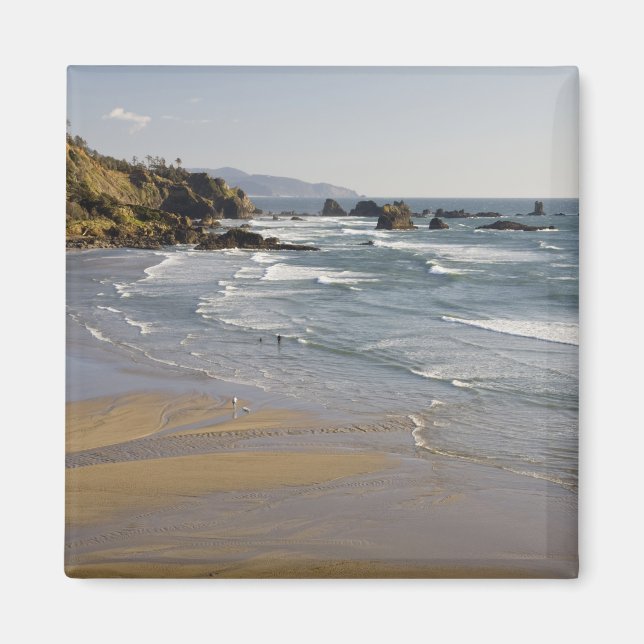 Aimant OR, côte de l'Oregon, Ecola State Park, Indien (Devant)
