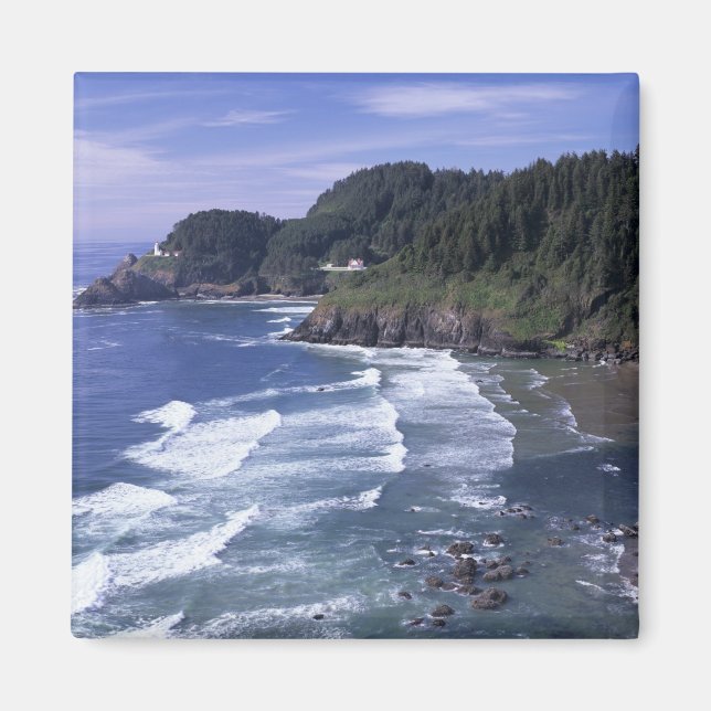 Aimant OR, côte de l'Oregon, phare de Heceta Head, sur (Devant)