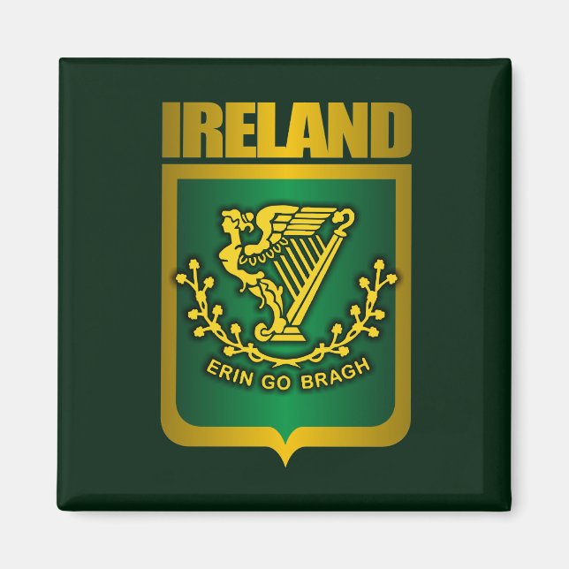 Aimant Or "Erin Go Bragh" (Devant)