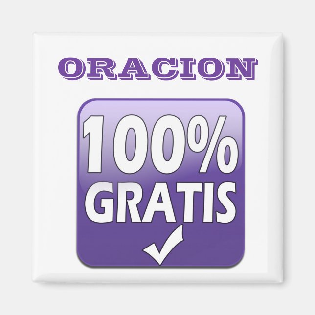 aimant ORACION (Devant)