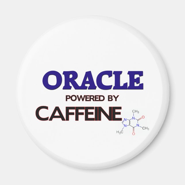 Aimant Oracle Propulsé par la caféine (Devant)