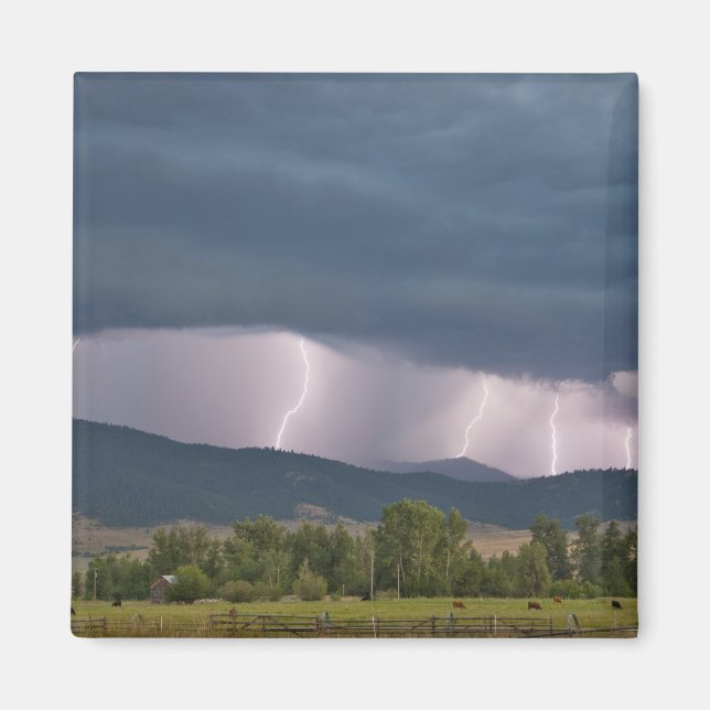 Aimant Orage a produit des éclairs dans le Jocko (Devant)