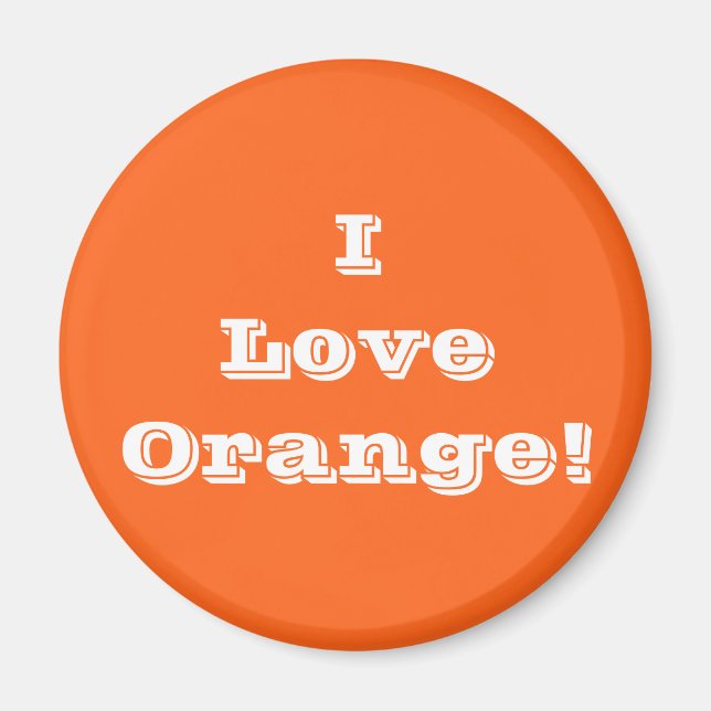 Aimant Orange (Devant)