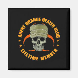 Aimant Orange Agent Health Club Membre à vie Vietnam V