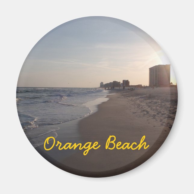 aimant Orange Beach (Devant)