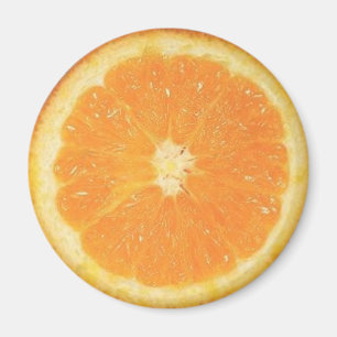 Aimant orange de tranche