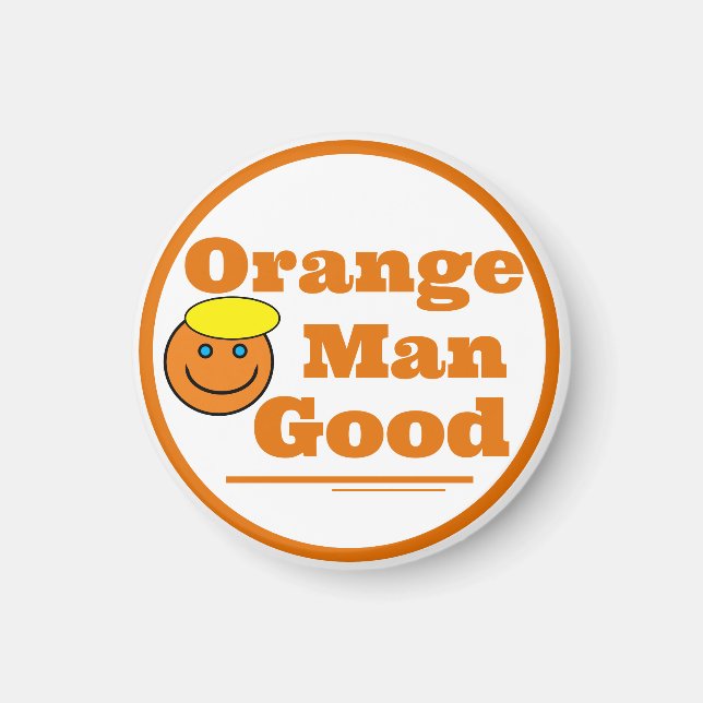 Aimant Orange Man BON (Devant)