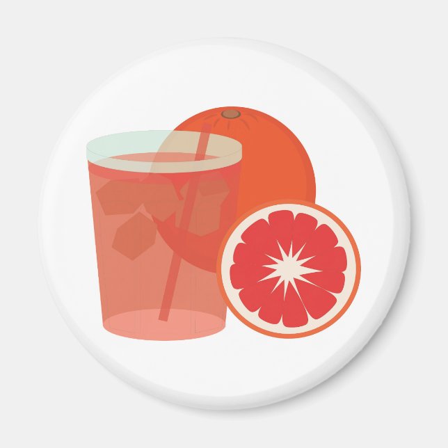 Aimant Orange sanguine (Devant)