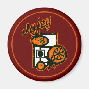 Aimant Oranges juteuses